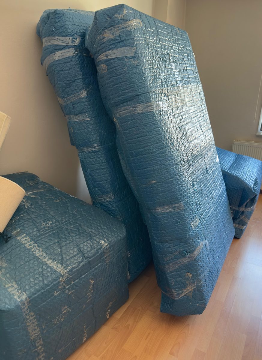 Paketlenmiş koltuklar